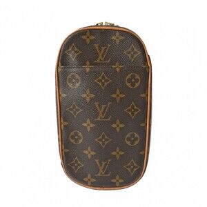 Louis Vuitton Monogram Canvas Pochette Ganju Brown Body Bag